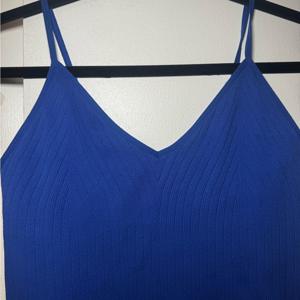 Gypsy & Jade Blue Ribbed Top - Picture 5 of 7